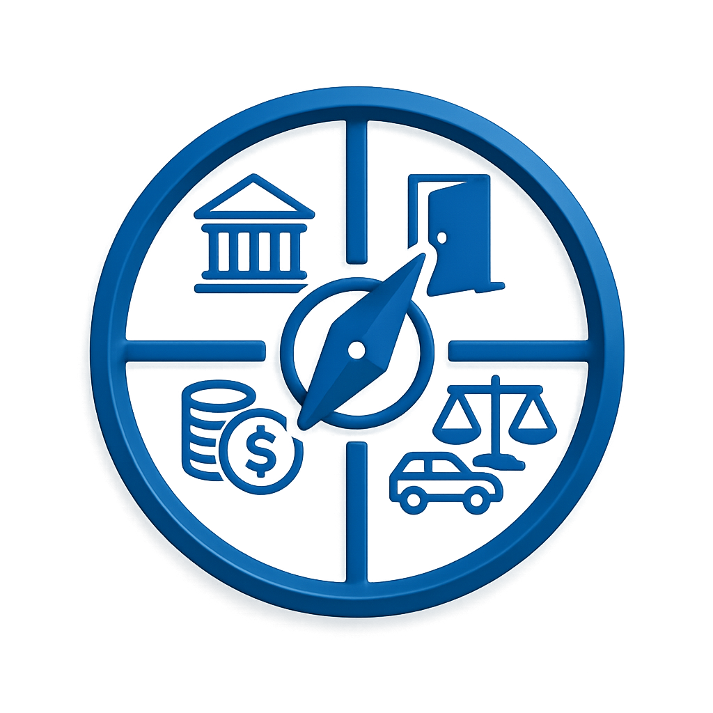 Spinning compass
